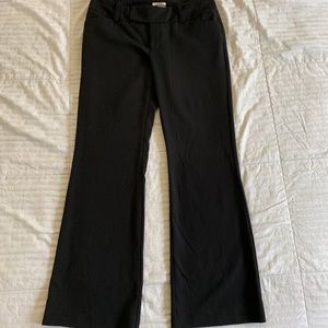 Black Flare Dress Pant
